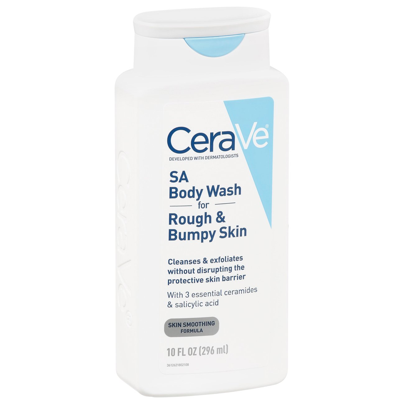 CeraVe SA Body Wash for Rough & Bumpy Skin β 296ml