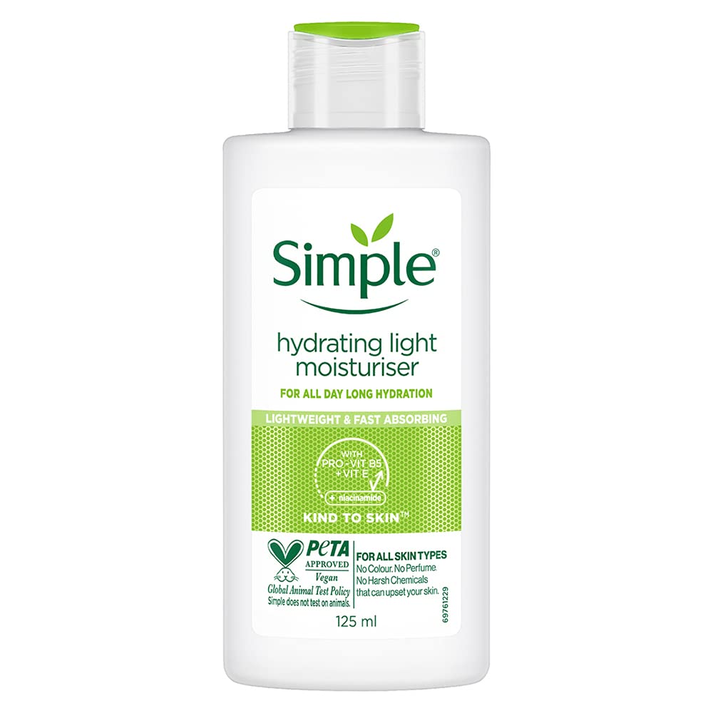 Simple Kind To Skin Hydrating Light Moisturizer 125ml by Simple - Bambi Glow