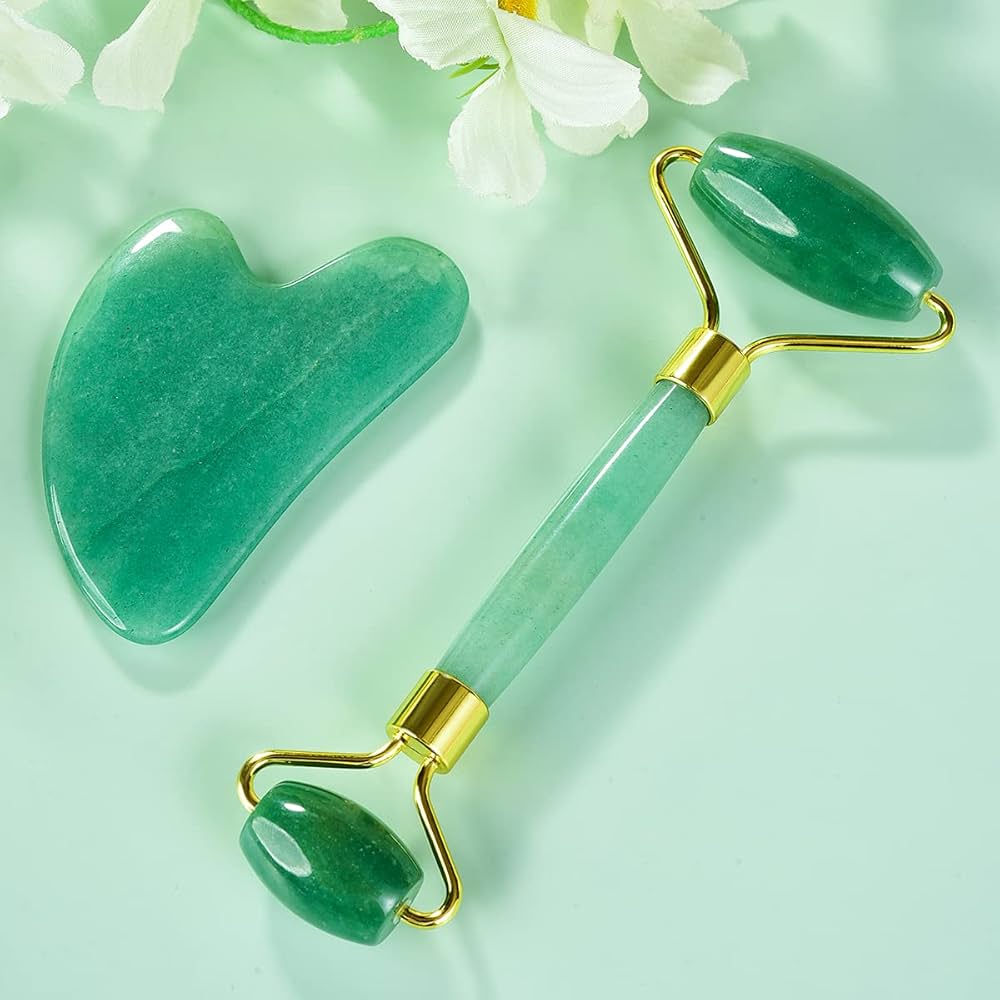 Jade Roller and Gua Sha Kit
