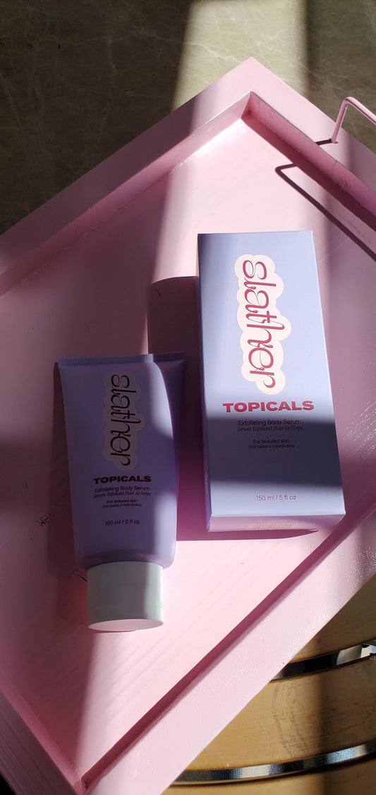Topicals Slather Exfoliating Body Serum with Retinol and AHAs โ 150ml