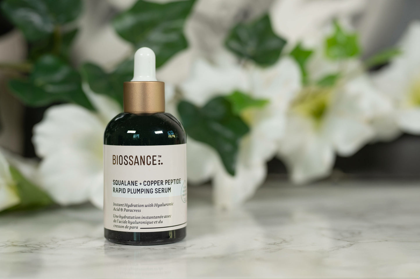 BIOSSANCE Squalane + Copper Peptide Rapid Plumping Serum-50ml