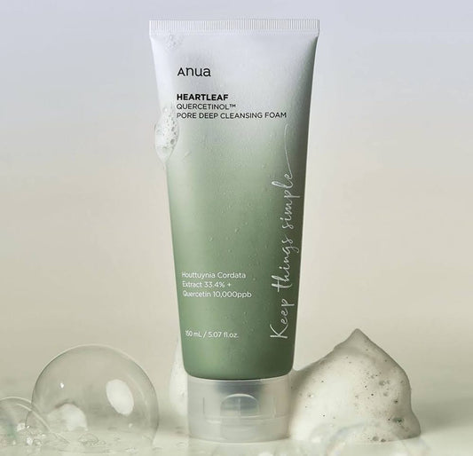 Anua Heartleaf Quercetinol Pore Deep Cleansing Foam-150ml