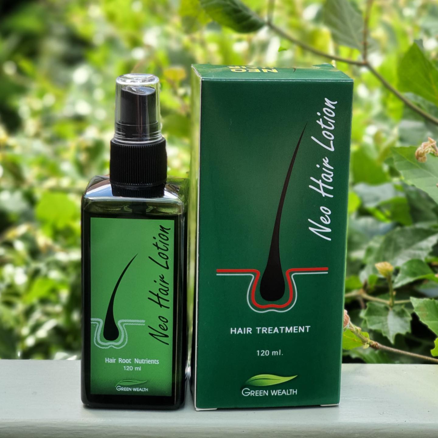 Green wealth Neo Hair Growth Lotion-100% Natural Treatment -120ml