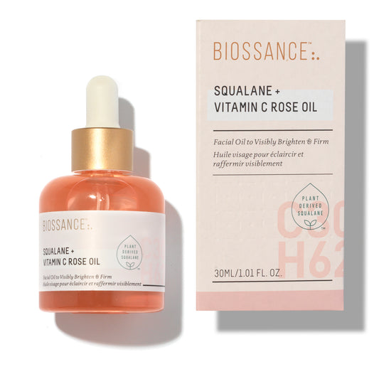 Biossance Squalane + Vitamin C Rose Oil -30ml