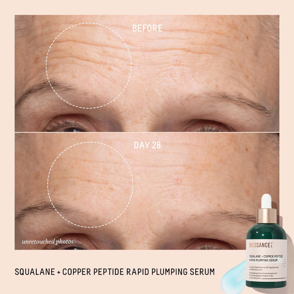 BIOSSANCE Squalane + Copper Peptide Rapid Plumping Serum-50ml