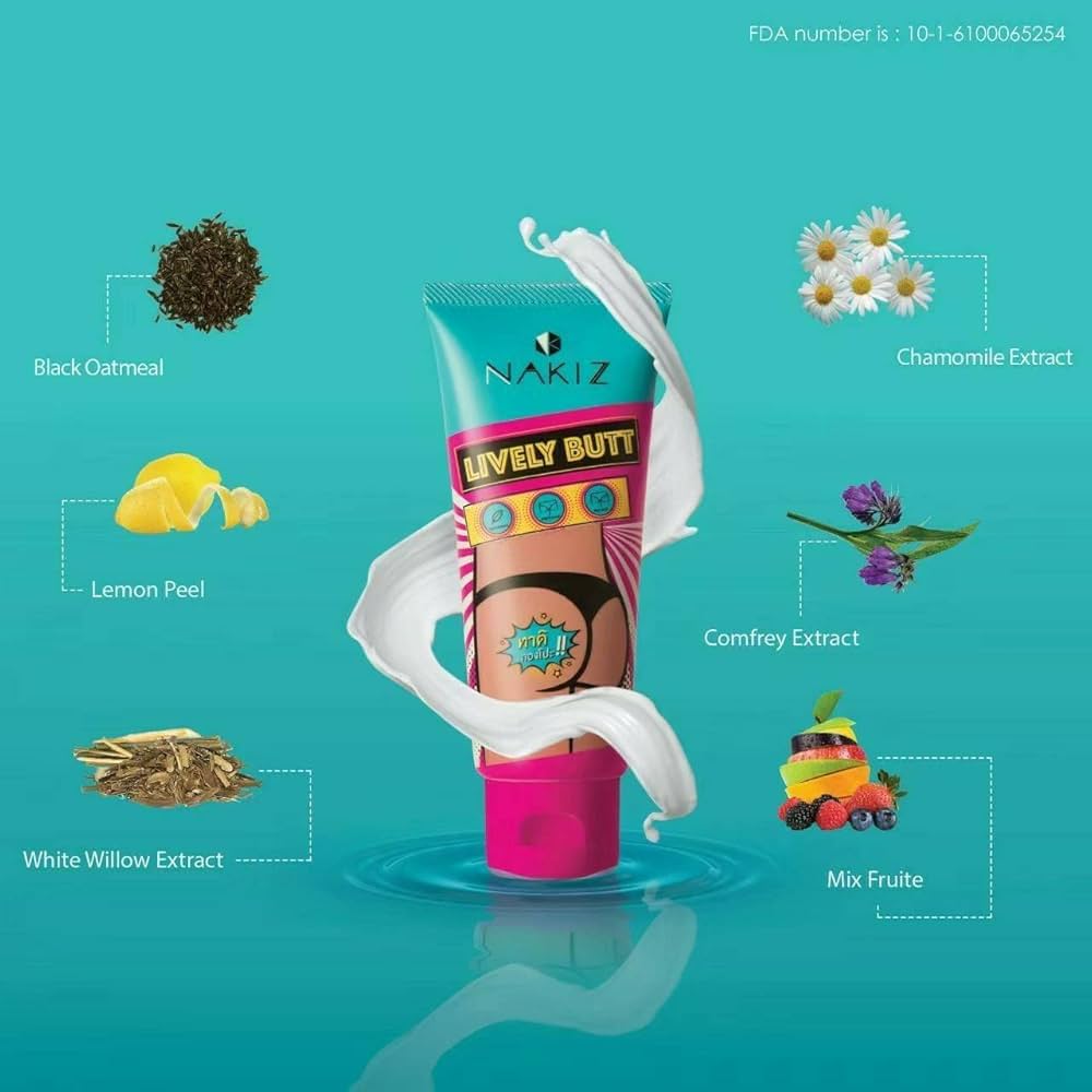 NAKIZ Lively Butt Cream