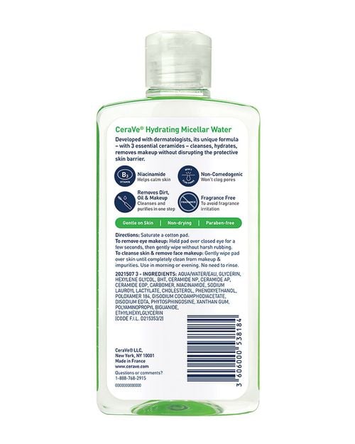 CeraVe Hydrating Micellar Water - Bambi Glow