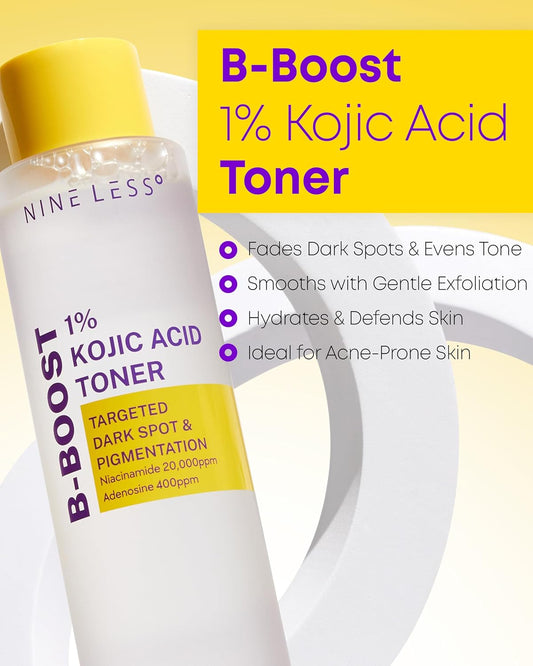 NINELESS B-Boost 1% Kojic Acid Toner- 200ml