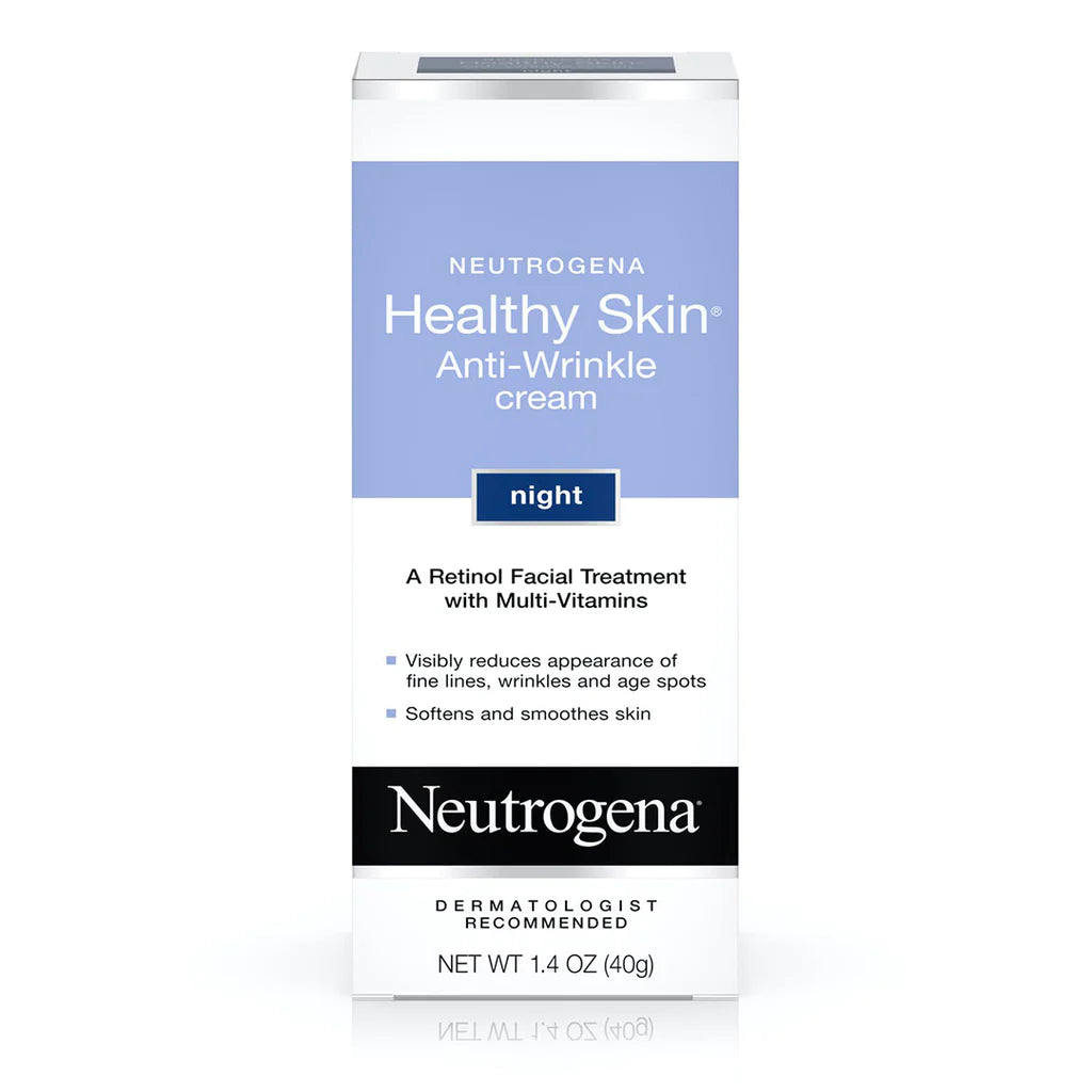 Neutrogena Healthy Skin Anti-Wrinkle Night Cream 40g - Bambi Glow