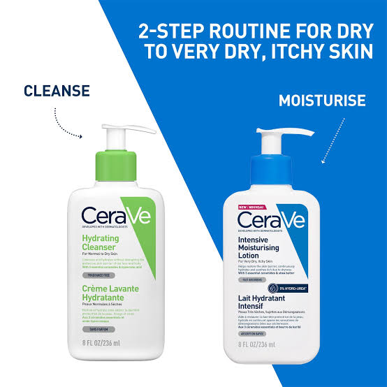 Cerave Cleanse + Moisturuse Duo