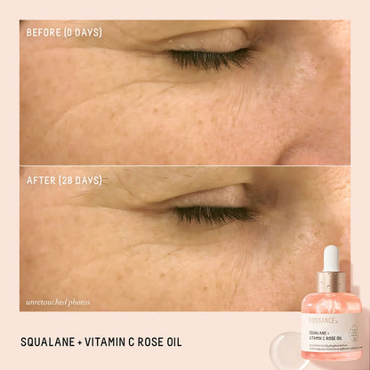 Biossance Squalane + Vitamin C Rose Oil