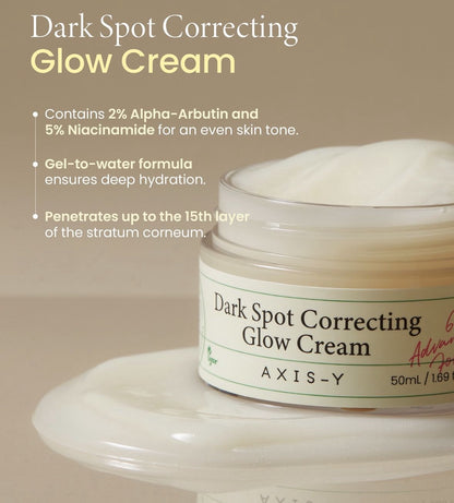 AXIS-Y Dark Spot Correcting Glow Cream-50ml