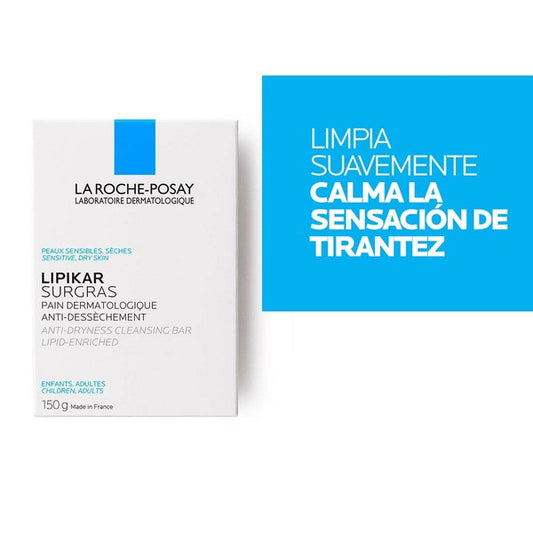 La Roche-Posay Lipikar Surgras Cleansing Soap-150g