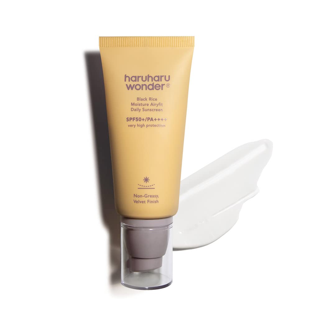 Haruharu Wonder Black Rice sunscreens (SPF50+ PA++++)