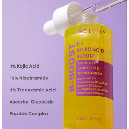 Nineless B-Boost 1% Kojic Acid Serum 30ml
