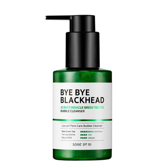 Some By Mi Bye Bye Blackhead 30 Days Miracle Bubble  Cleanser 120ml - Bambi Glow