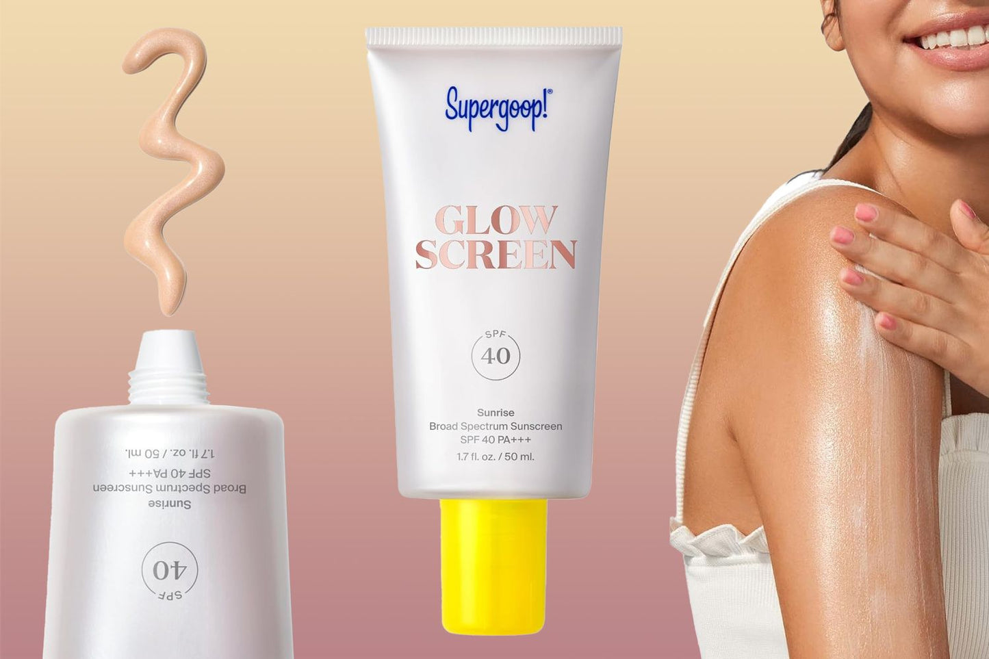 Supergoop! GlowScreen Sunscreen SPF 40-Tinted Sunscreen & Primer